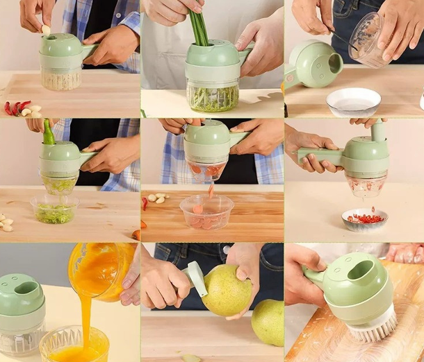 Cortador de fruta y verdura automático